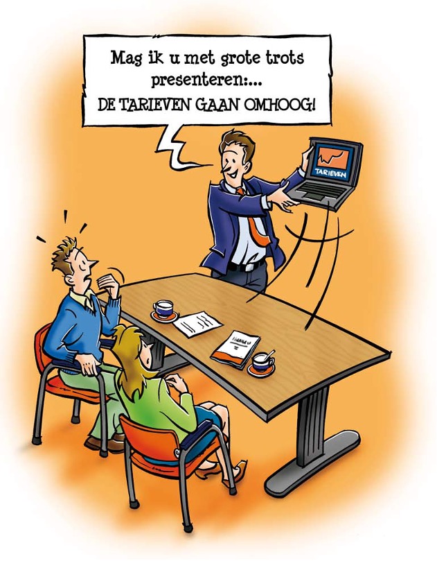 De prijzen gaan omhoog!